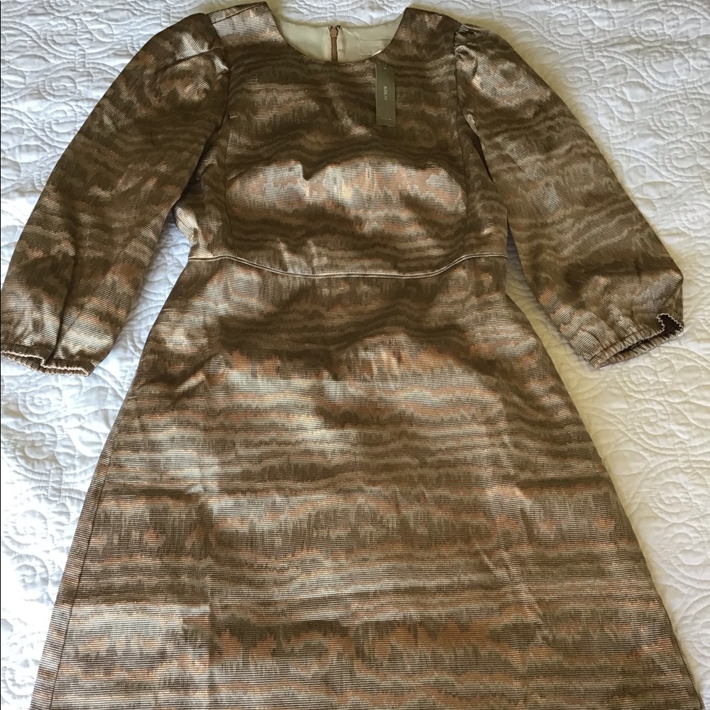 A line party dress in Ratti iridescent waves - Picture 6 of 8